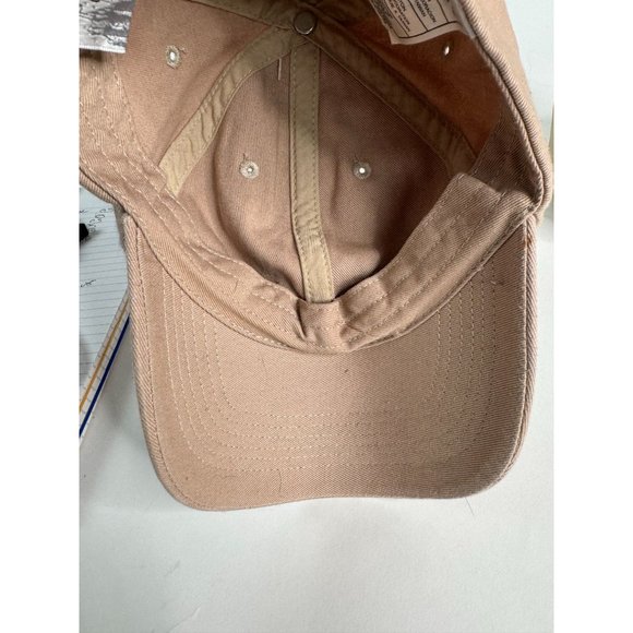 Disney Parks Embroidered Mickey Mouse Blue Icon Hat Cap Khaki Beige Adjustable - Picture 9 of 16